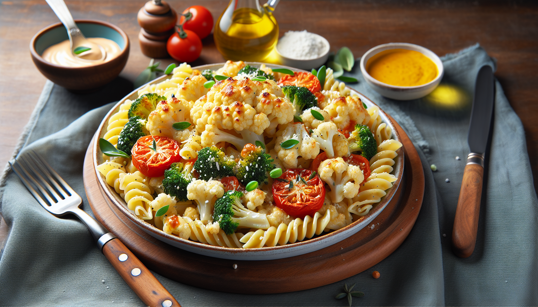 pasta e cavolfiore al forno